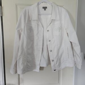 White Denim Jacket